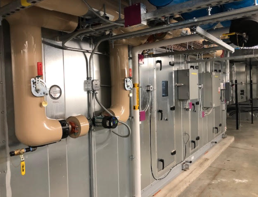 EQUIPMENT Daikin DETAILS The Unique situation here is that this was a Trane Campus and now since 2015 the campus is 95% Daikin Equipment supplied by Swan Associates. We had several projects at Greenwich Country Day worth Highlighting. • New HVAC upgrade of the Elementary and Middle School including the new Library and dining facility Daikin Vision AHU’s. • Daikin VRV IV for new addition including the state of Art Library. • Daikin Fan Coils. • Custom Chiller. • Covid Upgrade of all AHU’s and Ducted area’s in the Elementary and Middle School (this targeted all classrooms, library and dining facilities. Dynamic Air Filtration Systems in combination with UV Resources UV lights that were installed in all Daikin Vision AHU’s and Duct mounted in all VRV systems through out the Elementary and Middle schools. • This was to increase the air quality to MERV 15 level while keeping all static pressure the same throughout the buildings. • The New High School (Stanwich Property) Completion 2021This Package included. • VRV IV Both Indoor and Outdoor Condensing Units. • Daikin Mini Splits. • Daikin Rebel Packaged Rooftops and DOAS Units. • Daikin Destiny Rooftop AHU’s and Condensing Units. • Daikin Cabinet Unit Heaters. • ETI VAV Boxes. • DataAire CRAC Units for Computer Rooms. • Dynamic Air Filtration Systems in combination with UV Resources UV lights in all AHU’s and RTU’s.